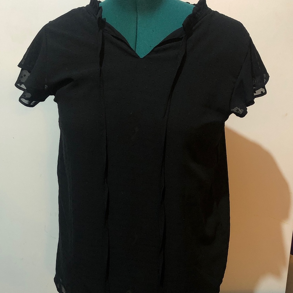 Elegant Black Women's Top